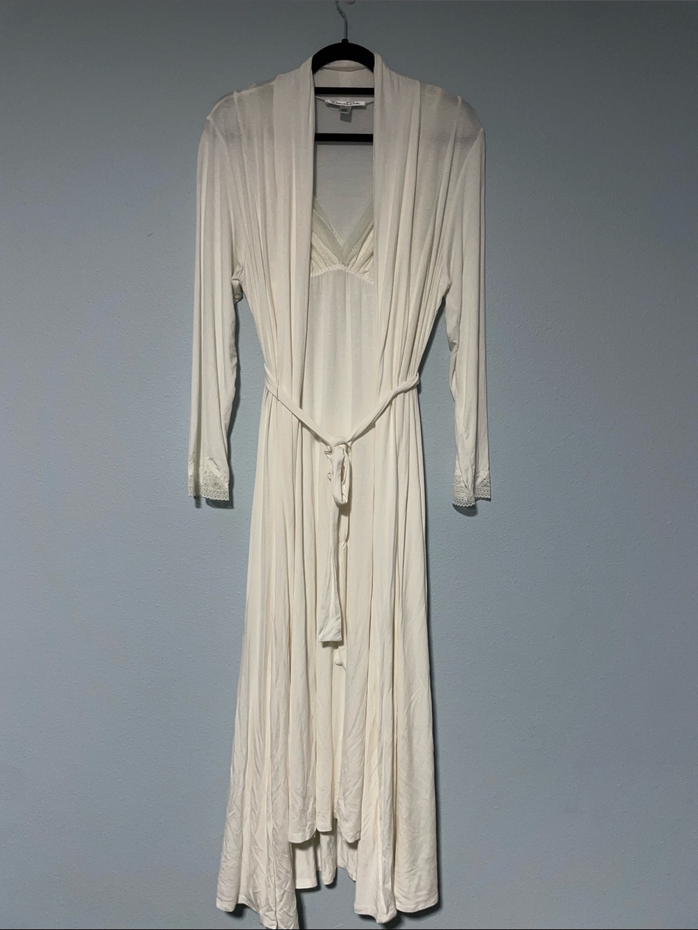 Oscar de la Renta Ivory Gown & Robe